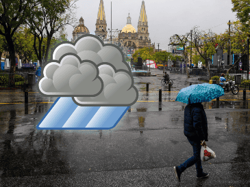 En Guadalajara, Meteored prevé lluvia abundante y tormentosa —gotas de 14 mm— hasta en un 90% de la región a partir de las 16:00 horas. EL INFORMADOR / ARCHIVO