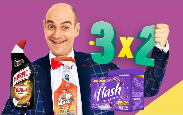 Aquí te compartimos algunos de las pastillas limpiadoras, desinfectantes, destapa caños y más con esta oferta por Julio Regalado. ESPECIAL / SORIANA