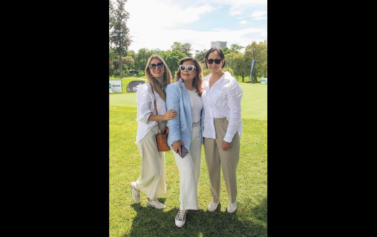 Gaby Sánchez, Elisa Espíndola y Paloma Urrea. GENTE BIEN JALISCO / E. Escamilla