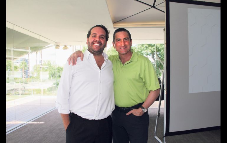 Diego Gamboa y Héctor Castellanos Frank. GENTE BIEN JALISCO / E. Escamilla