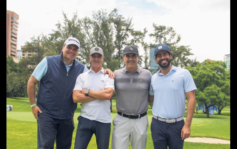 Mike Ricciard, Juan Carlos Jiménez, Alejandro Damy y Fernando Hernández. GENTE BIEN JALISCO / E. Escamilla