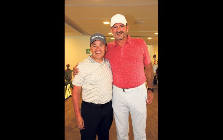 Francisco Gaytán y Rodrigo Barba. GENTE BIEN JALISCO / E. Escamilla