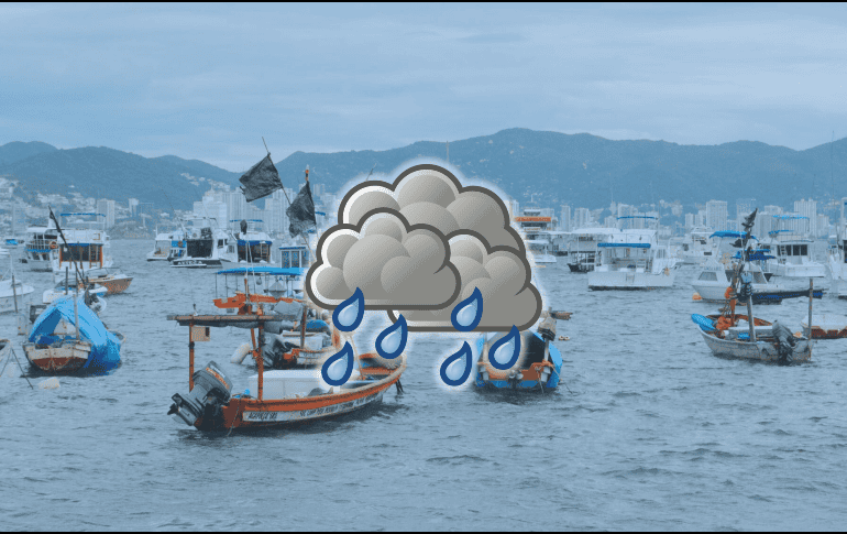 Este jueves, se prevé que chubascos tormentosos —gotas de 3.8 mm— cubran hasta el 90% de la región de la ciudad del mar. EFE / ARCHIVO