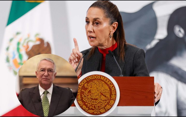 Sheinbaum señaló que este tipo de comentarios no son normales, son violencia.  SUN / D. SIMON / ESPECIAL / X / @RicardoBSalinas