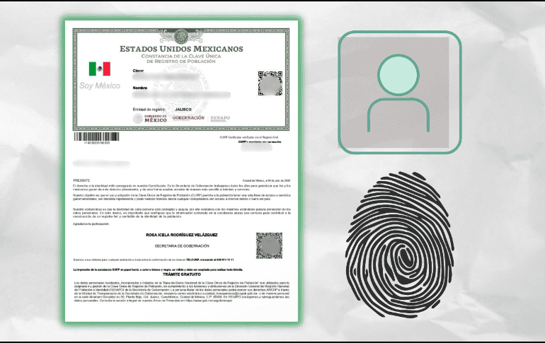 A pesar de que el uso de la CURP biométrica será generalizado, algunos grupos verán más comprometida su ciberseguridad. ESPECIAL