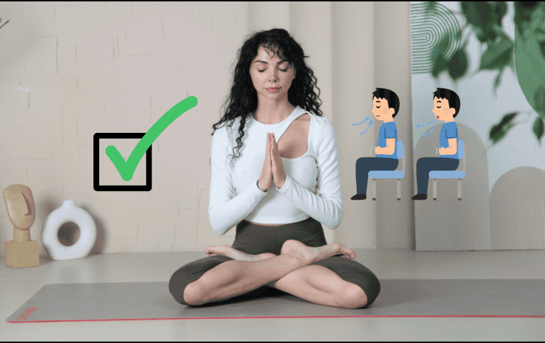 La respiración  juega un papel esencial en el manejo del estrés y la ansiedad. UNSPLASH/ K. Severinova