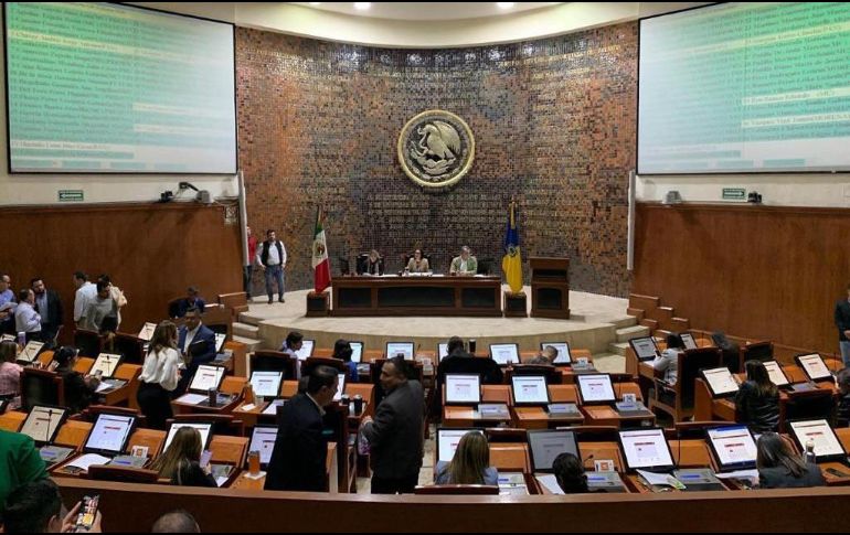 Se espera que la reforma se pueda aprobar antes del periodo vacacional del Congreso local. EL INFORMADOR/ARCHIVO