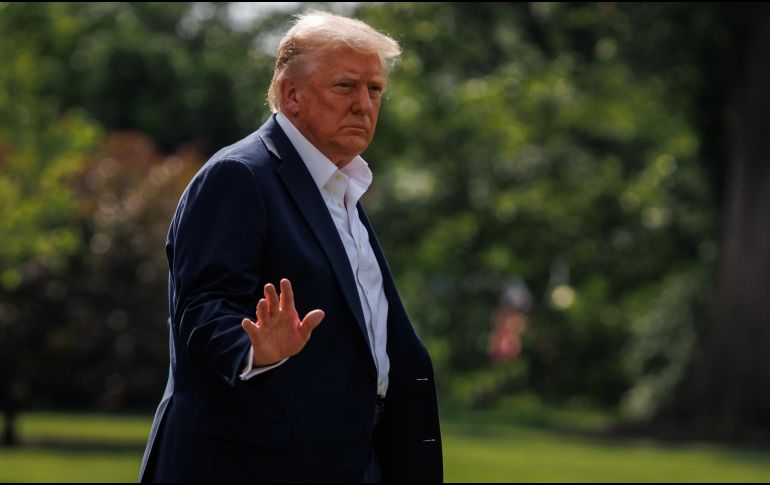 Donald Trump, presidente de Estados Unidos. EFE / S. Corum