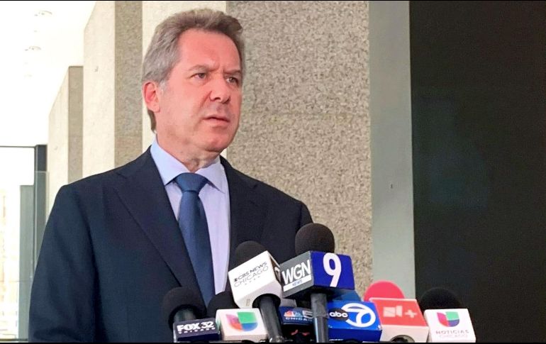 En sus primeras declaraciones sobre el proceso contra Ovidio Guzmán, Jeffrey Lichtman acusó al gobierno de México de tener vínculos con los cárteles del narcotráfico. EFE/S. Yáñez