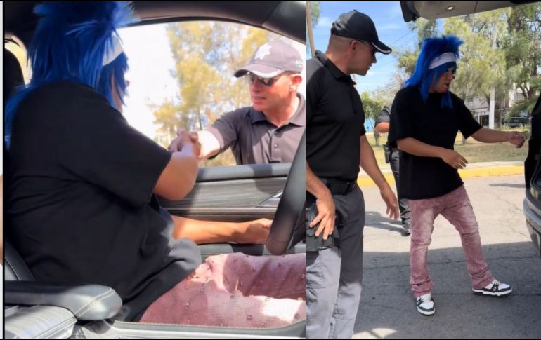 Su propuesta artística va más allá del maquillaje y los trajes coloridos.  TIKTOK/chilinypikintv