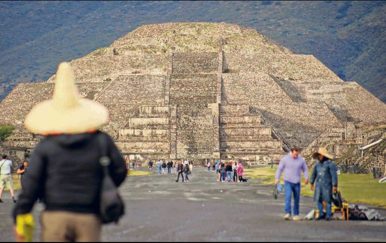 Zona Arqueológica de Teotihuacán. EL UNIVERSAL