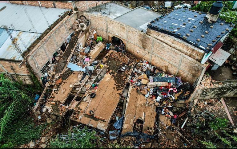 Fotografía de la zona en donde falleció una menor de tres meses. EL INFORMADOR/A. Navarro