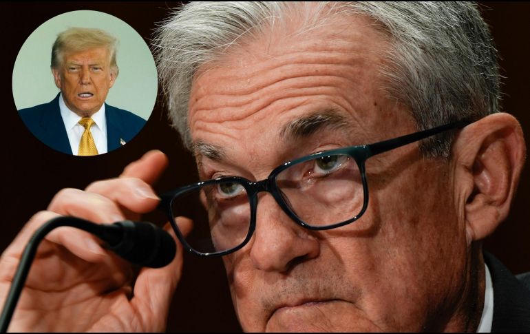 Jerome Powell, presidente de la Fed, resiste a las presiones de Trump de bajar los tipos. AP / EFE / ARCHIVO