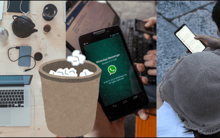 Existen estrategias para preservar la salud digital de nuestros dispositivos y evitar que se vean afectados por el peso de los mensajes, las imágenes y los audios que recibimos. UNSPLASH / M. Meyer / A. Vilardo / EL INFORMADOR / ARCHIVO