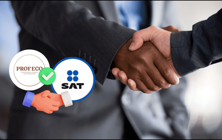 Uno de los puntos más relevantes del convenio es la integración de datos estratégicos que facilitará al SAT detectar posibles irregularidades fiscales, mientras que a Profeco le permitirá identificar abusos o incumplimientos por parte de comercios y proveedores. CANVA