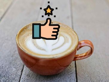 Top 5 de las cafeterías mejor evaluadas, según Google. EFE / ARCHIVO