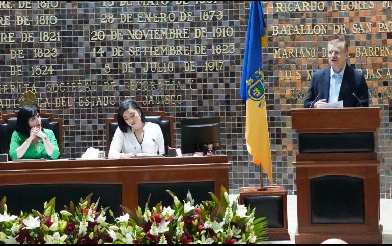 Este jueves 17 de julio, los legisladores votaron por unanimidad trasladar el Recinto Oficial del Poder Legislativo al Paraninfo Enrique Díaz de León, sede emblemática de la Universidad. CORTESÍA