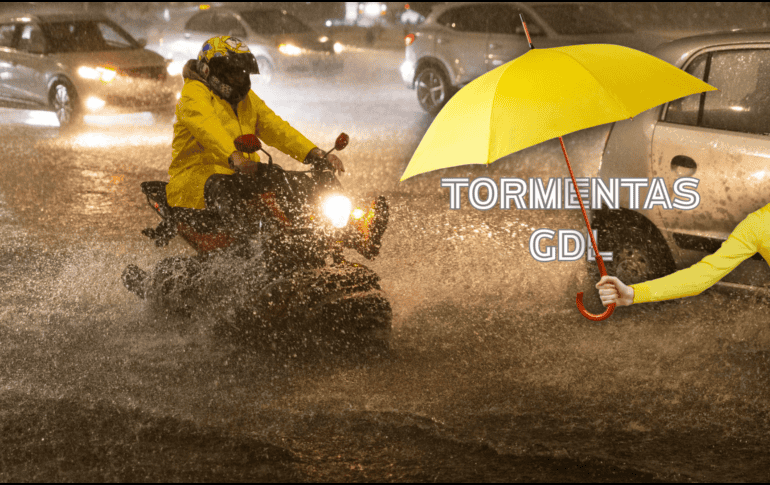 La probabilidad de lluvias este viernes en Guadalajara es del 68 por ciento. SUN / ARCHIVO