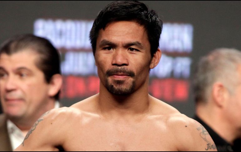 Si Pacquiao gana, se ubicará únicamente por debajo de Bernard Hopkins, quien alcanzó la cima de los semipesados con 49 años. AFP / ARCHIVO