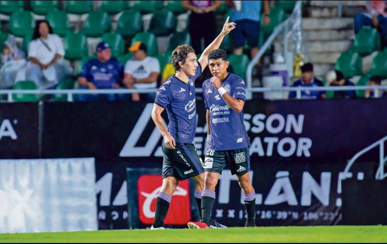 Alberto Herrera anotó el 1-0 para el Mazatlán. IMAGO7/D. Padilla