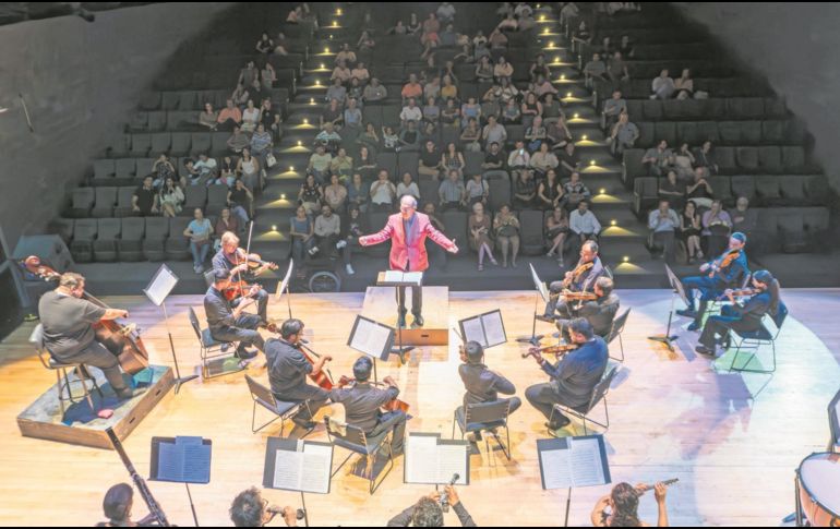 Guillermo Salvador Fernández lidera su primer aniversario con la OCZ. CORTESÍA