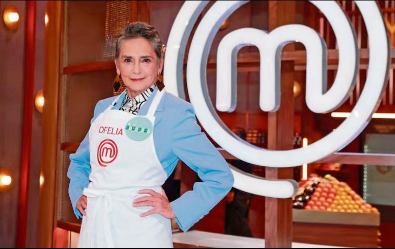 La actriz Ofelia Medina representa a “Los Clásicos”, en la semifinal de “MasterChef Celebrity Generaciones”. ESPECIAL
