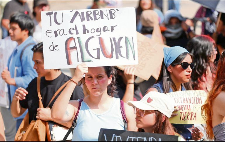 Mañana habrá una nueva marcha contra la gentrificación en la Ciudad de México. ESPECIAL