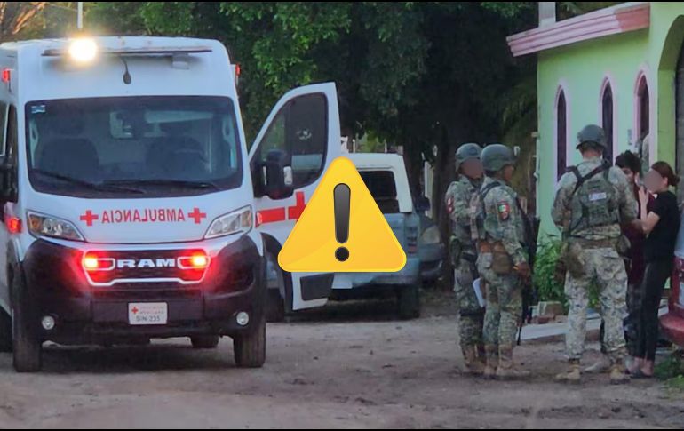 Dos de las víctimas fueron encontradas muertas a balazos en el interior de una vivienda de la calle Aztecas. SUN / ESPECIAL