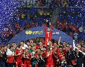 Los Diablos rojos frustraron la posibilidad de que las Águilas se posicionaran como el equipo con más títulos del Campeón de Campeones de la Liga MX. IMAGO7.