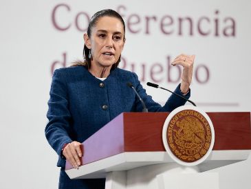 La Presidenta de México condenó la violencia en la nueva protesta contra la gentrificación en la Ciudad de México. EFE/J. Méndez