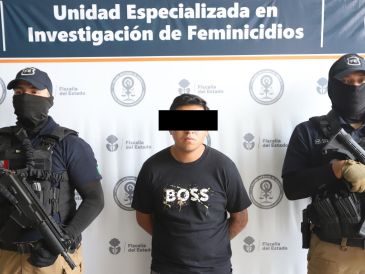 El sujeto fue trasladado en un vehículo tipo "Rhino" desde las instalaciones de la Fiscalía de Jalisco, en la colonia Colón Industrial de Guadalajara, hasta la prisión de Puente Grande, Jalisco, en los límites de El Salto y Tonalá. CORTESÍA/ Fiscalía del Estado de Jalisco