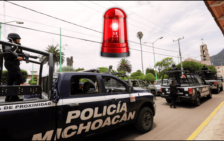 El Cártel Nueva Generación atacó nuevamente en la cabecera municipal de Tepalcatepec, Michoacán, por lo que ya se cumplen tres días consecutivos de esa ofensiva criminal que ya dejó un habitante muerto. EFE / ARCHIVO