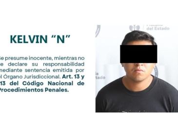 Después de su captura en la colonia Loma Dorada, en Tonalá, el sujeto fue trasladado al penal de Puente Grande y puesto a disposición de la autoridad. ESPECIAL / Fiscalía de Jalisco