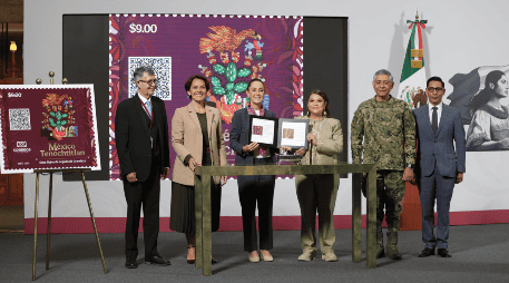 Se emitirán 200 mil estampillas con un código QR para conocer más de esta conmemoración. SUN / C. Mejía