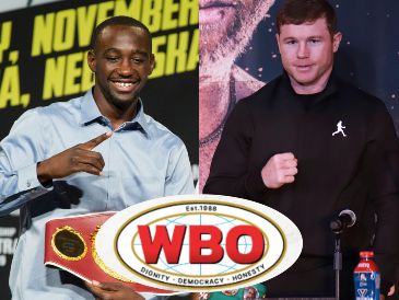 Saúl Álvarez ha mostrado algunos gestos de respeto hacia Terence Crawford: "es uno de los mejores de la última década... No necesito hablar basura. Él lo tiene todo: experiencia, poder, técnica". EL INFORMADOR / AP / ARCHIVO