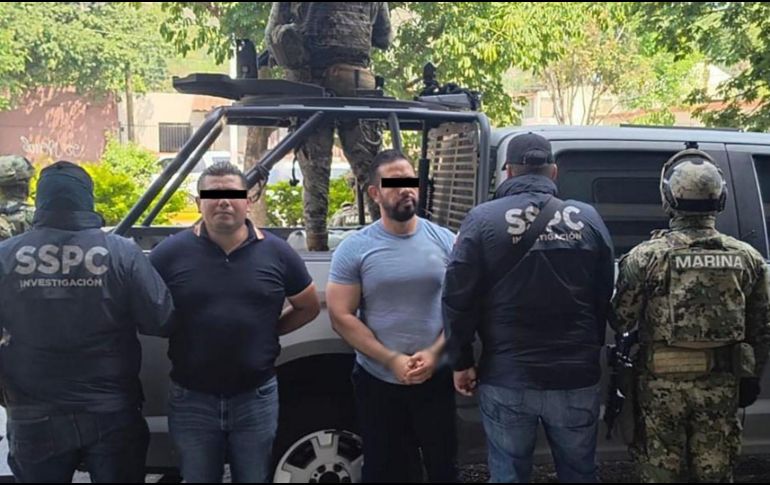 El Registro Nacional de Detenciones informó que el acusado está siendo trasladado por las autoridades. X/@SEMAR_mx