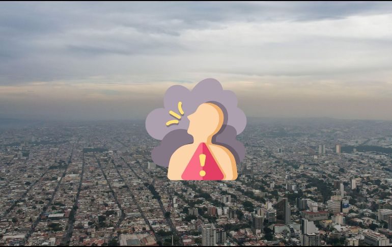 Así amanece el índice de calidad de aire por zona. EL INFORMADOR / ARCHIVO