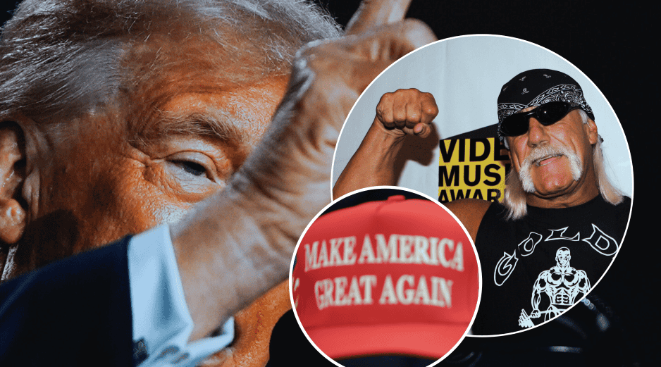 Hulk Hogan, cuyo nombre real era Terry Gene Bollea, fue un gran partidario de las políticas impulsadas por Donald Trump. AP / ARCHIVO