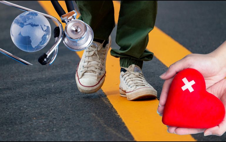 Lo ideal es completar 7 mil pasos diarios, un objetivo más realista que los 10 mil recomendados hasta ahora. ESPECIAL / CANVA