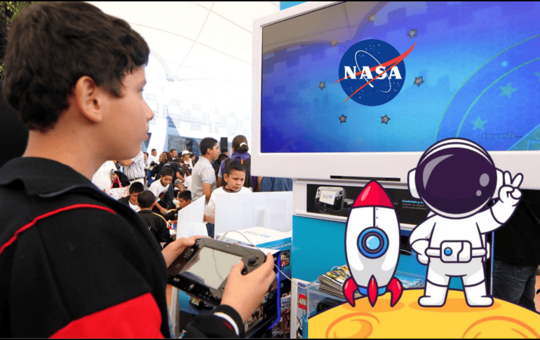 La exposición cuenta con objetos originales de la NASA y exhibe el traje que usó Katya Echazarreta en su viaje al espacio. NOTIMEX/ARCHIVO