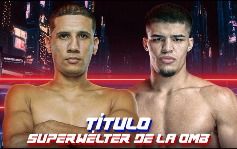 El Chino García no parte como favorito, pero viene de dar una sorpresa y puede dar otra. X/BoxAzteca7