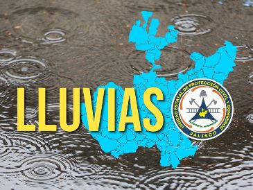 Así reporta la UEPCBJ el acumulado de lluvia de la Red Pluviométrica de Jalisco tras la lluvia de la madrugada. EL INFORMADOR / ARCHIVO