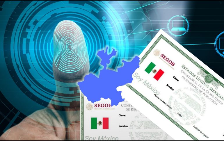 Este documento llega como una versión moderna y digitalizada de la Clave Única de Registro de Población. ESPECIAL / CANVA y Gobierno de México