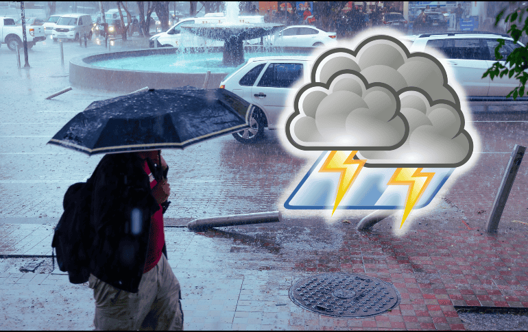 De acuerdo con el pronóstico, caerá poca lluvia en Guadalajara este 29 de julio. EL INFORMADOR / ARCHIVO