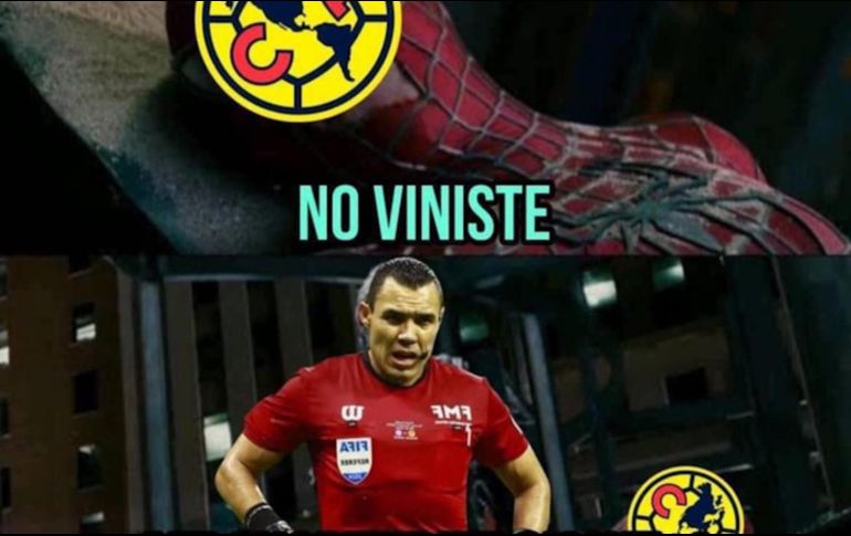 Los aficionados hicieron mofa del resultado del juego. ESPECIAL