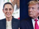 Este jueves 31 de julio, la Presidenta de México, Claudia Sheinbaum, sostuvo una conversación telefónica con el mandatario de Estados Unidos, Donald Trump. ESPECIAL / EFE y AP