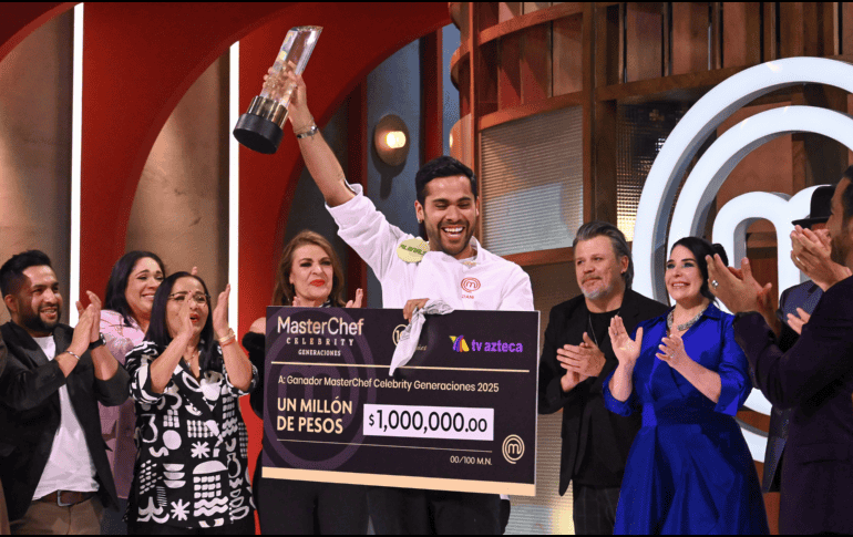 Así es como Dani Valle gastará su premio de MasterChef Celebrity. ESPECIAL / X / @MasterChefMx