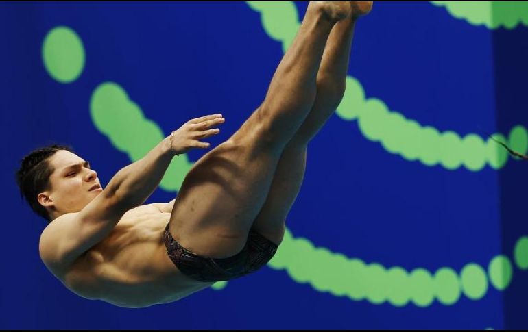 En el Mundial de Deportes Acuáticos 2025 de Singapur, Osmar Olvera ha conseguido subirse al podio en tres de las cuatro pruebas que ha disputado, hasta el momento. EFE / R. Yongrit