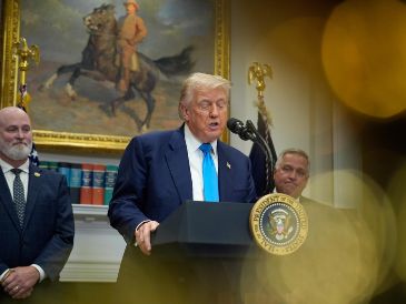 Para el especialista, la estrategia de "América Primero" ha impulsado cinco puntos clave. EFE/Y. GRIPAS