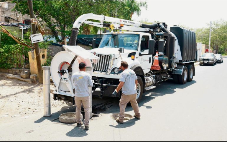 La limpieza en zonas de riesgo redujo problemas de desbordamientos e inundaciones. CORTESÍA/Gobierno de Zapopan